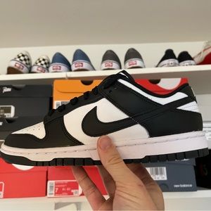 NIKE DUNK PANDA Black White Lifestyle Retro Womens Sneaker